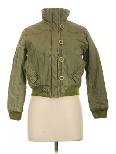 Pre-owned Assorted Brands Jacket In Green
