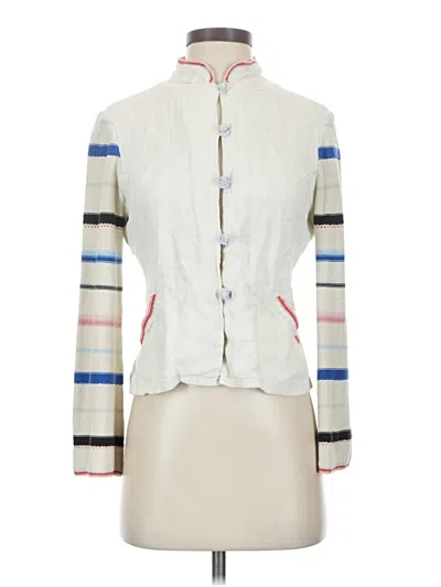 Pre-owned Assorted Brands Jacket In Ivory