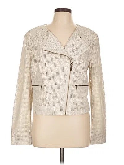 Pre-owned Assorted Brands Jacket In Ivory
