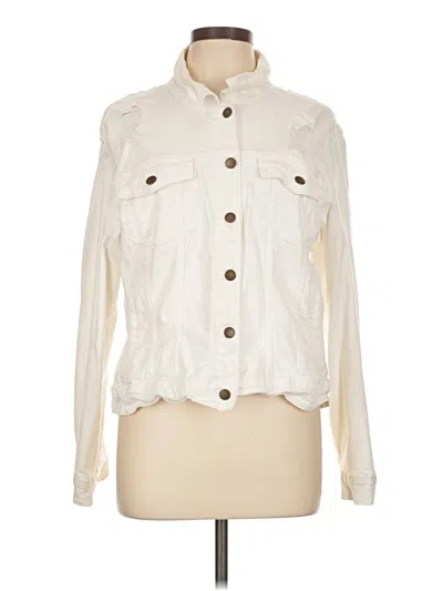 Pre-owned Assorted Brands Jacket In Ivory