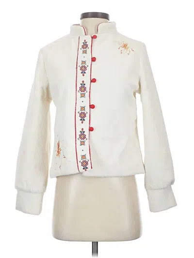 Pre-owned Assorted Brands Jacket In Ivory
