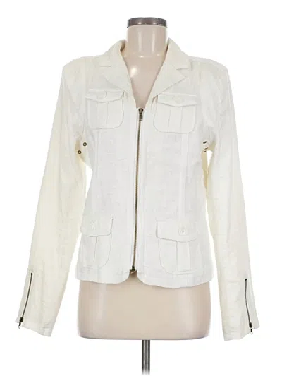 Pre-owned Assorted Brands Jacket In Ivory