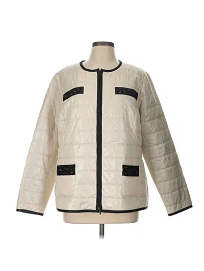 Pre-owned Assorted Brands Jacket In Ivory
