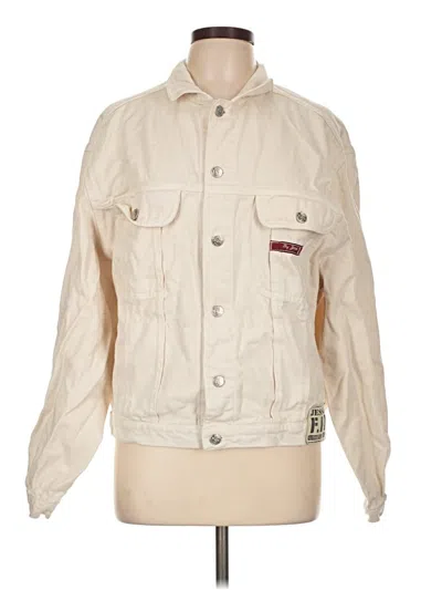 Pre-owned Assorted Brands Jacket In Ivory