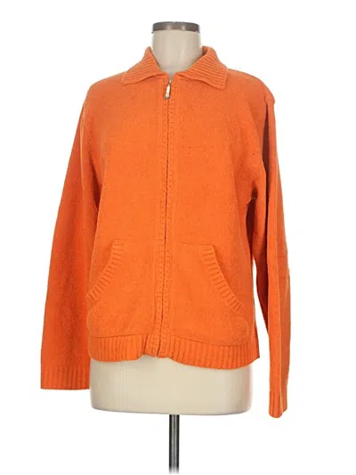 Pre-owned Assorted Brands Jacket In Orange