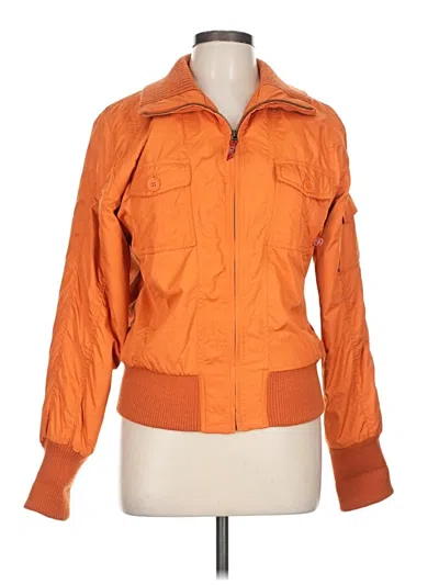 Pre-owned Assorted Brands Jacket In Orange