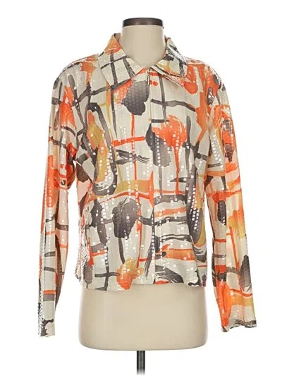 Pre-owned Assorted Brands Jacket In Orange