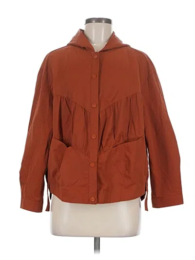 Pre-owned Assorted Brands Jacket In Orange