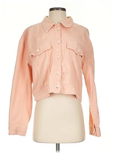 Pre-owned Assorted Brands Jacket In Orange