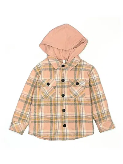 Pre-owned Assorted Brands Kids' Jacket In Orange