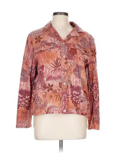 Pre-owned Assorted Brands Jacket In Pink