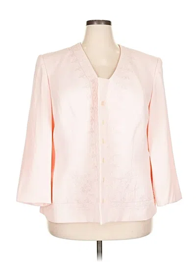 Pre-owned Assorted Brands Jacket In Pink