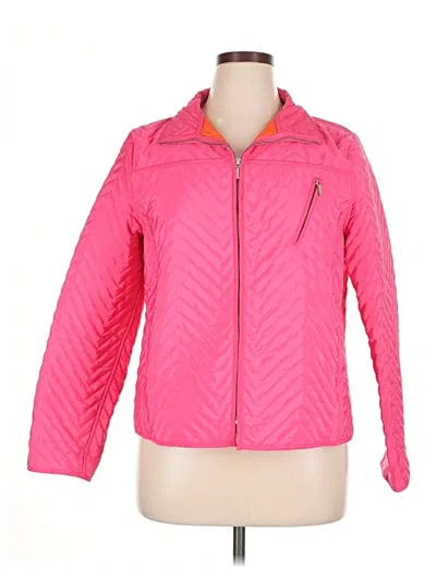 Pre-owned Assorted Brands Jacket In Pink