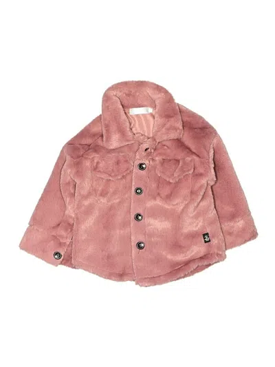 Pre-owned Assorted Brands Kids' Jacket In Pink
