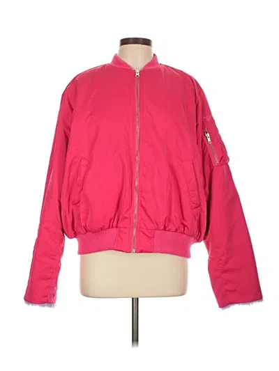 Pre-owned Assorted Brands Jacket In Pink