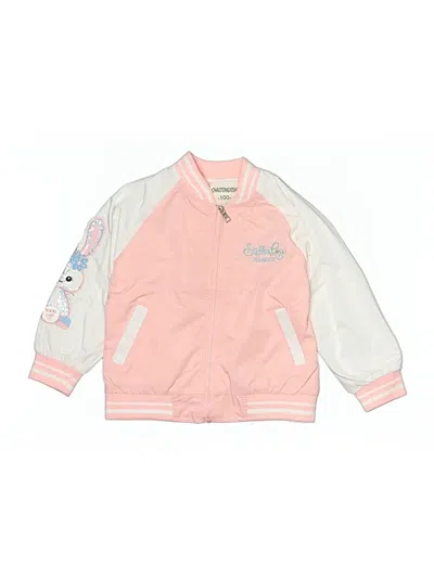 Pre-owned Assorted Brands Kids' Jacket In Pink