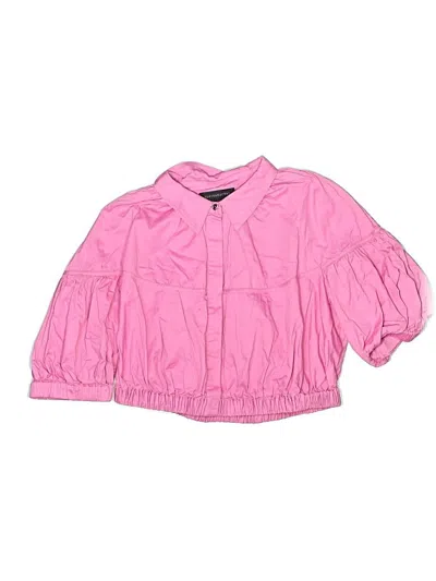 Pre-owned Assorted Brands Kids' Jacket In Pink