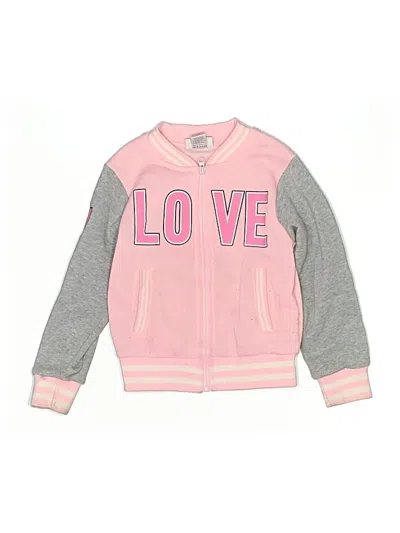 Pre-owned Assorted Brands Kids' Jacket In Pink