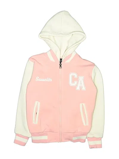 Pre-owned Assorted Brands Kids' Jacket In Pink