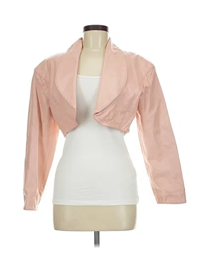 Pre-owned Assorted Brands Jacket In Pink