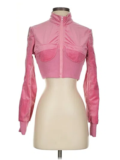 Pre-owned Assorted Brands Jacket In Pink