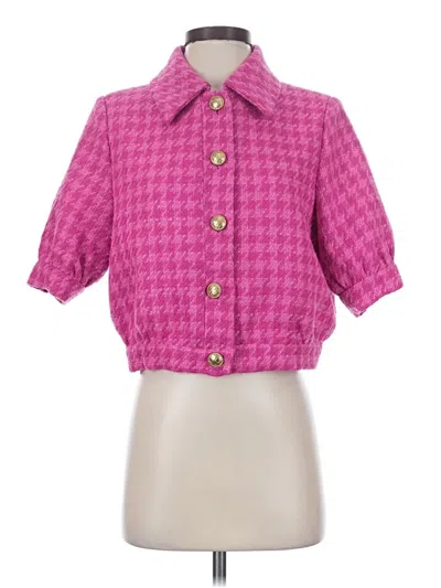 Pre-owned Assorted Brands Jacket In Pink