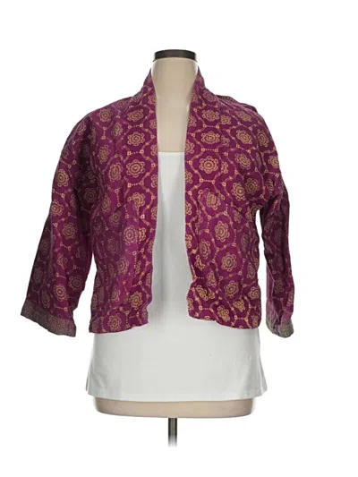 Pre-owned Assorted Brands Jacket In Purple