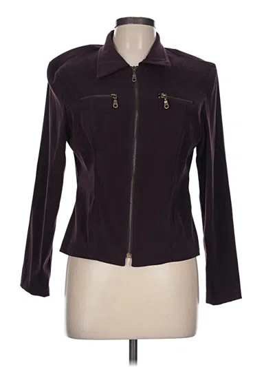 Pre-owned Assorted Brands Jacket In Purple