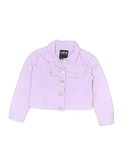 Pre-owned Assorted Brands Kids' Jacket In Purple