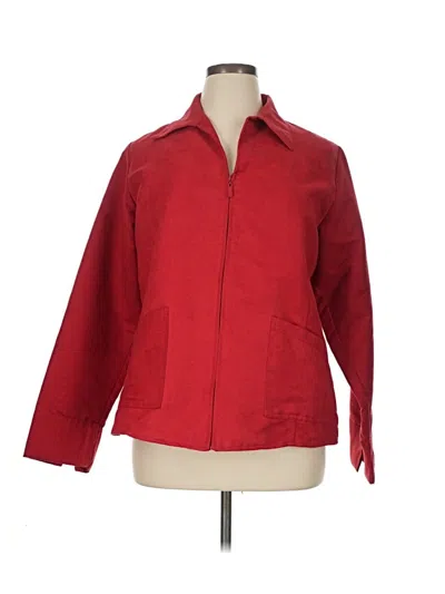Pre-owned Assorted Brands Jacket In Red