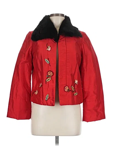 Pre-owned Assorted Brands Jacket In Red