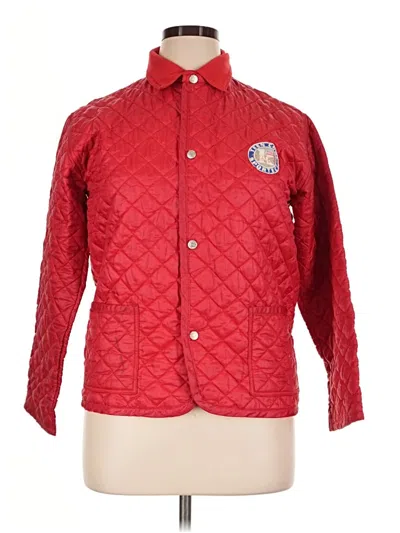Pre-owned Assorted Brands Jacket In Red