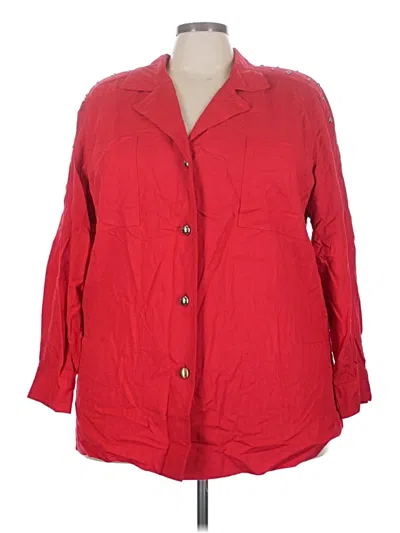 Pre-owned Assorted Brands Jacket In Red