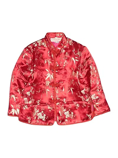 Pre-owned Assorted Brands Kids' Jacket In Red