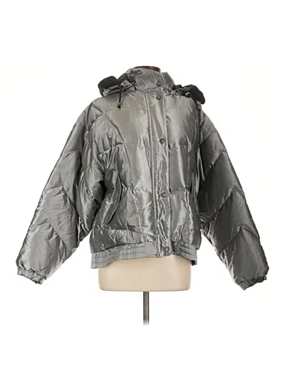 Pre-owned Assorted Brands Jacket In Silver