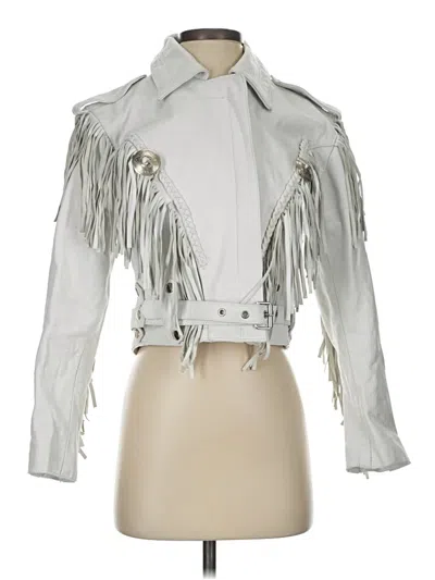 Pre-owned Assorted Brands Jacket In Silver