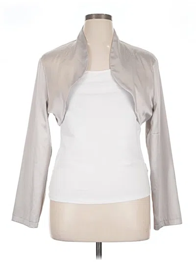 Pre-owned Assorted Brands Jacket In Silver