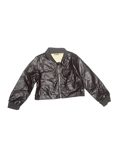 Pre-owned Assorted Brands Kids' Jacket In Brown