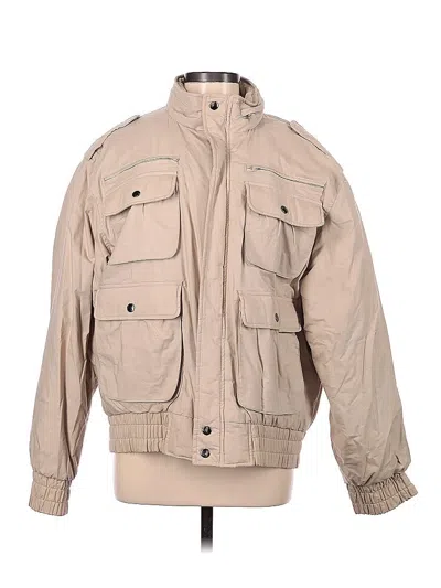 Pre-owned Assorted Brands Jacket In Tan