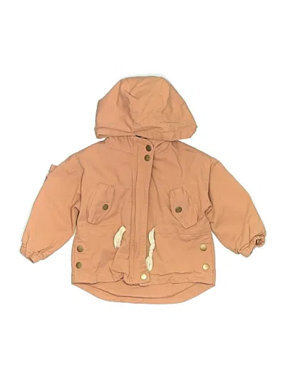 Pre-owned Assorted Brands Kids' Jacket In Tan