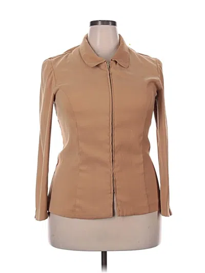 Pre-owned Assorted Brands Jacket In Tan