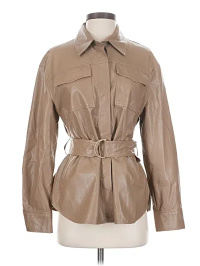 Pre-owned Assorted Brands Jacket In Tan