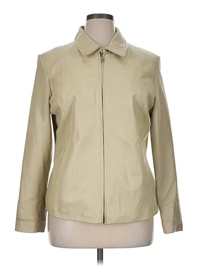 Pre-owned Assorted Brands Jacket In Tan