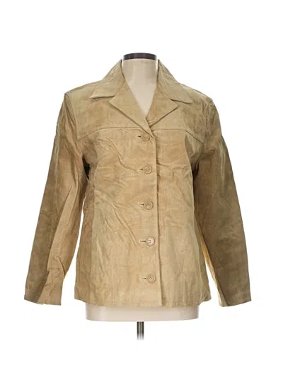 Pre-owned Assorted Brands Jacket In Tan