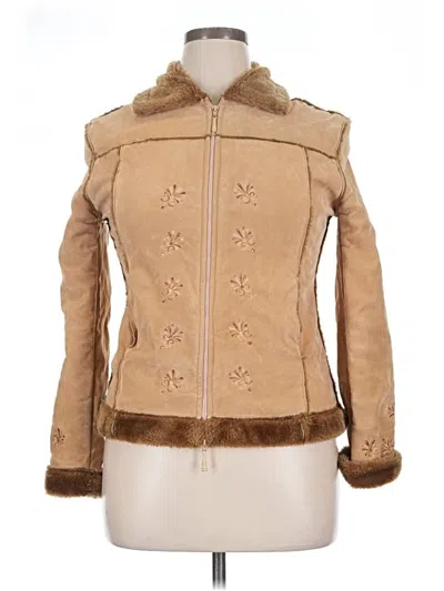 Pre-owned Assorted Brands Jacket In Tan