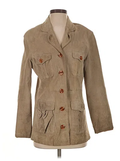 Pre-owned Assorted Brands Jacket In Tan