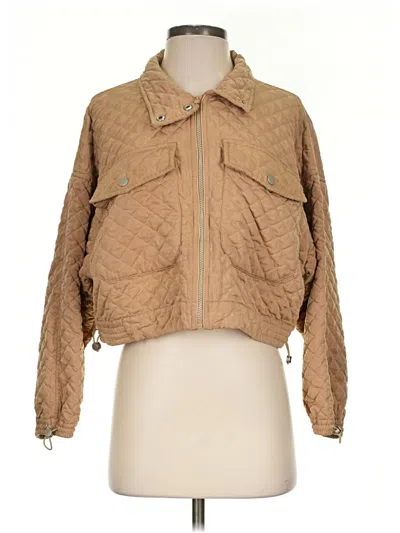 Pre-owned Assorted Brands Jacket In Tan
