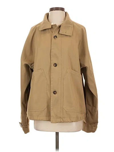Pre-owned Assorted Brands Jacket In Tan