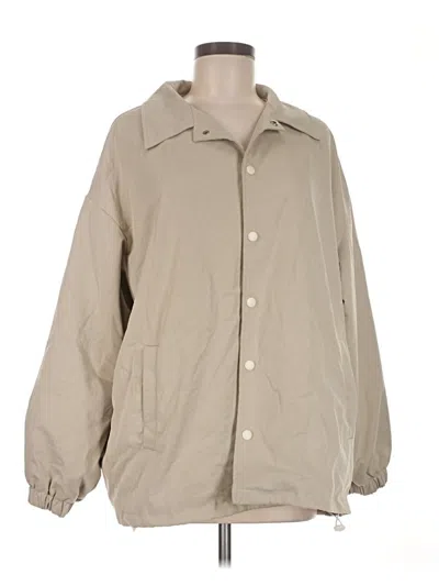 Pre-owned Assorted Brands Jacket In Tan