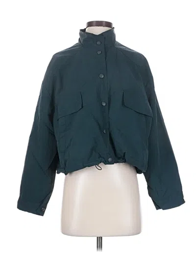 Pre-owned Assorted Brands Jacket In Teal